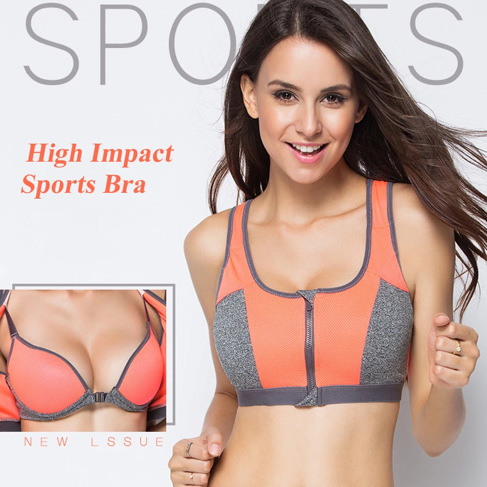 

Sports Bras High Impact Sportswear Push Up Bralette Top Fitness Running Yoga Bra Sports Bras For Gym Women Sport Bra Female