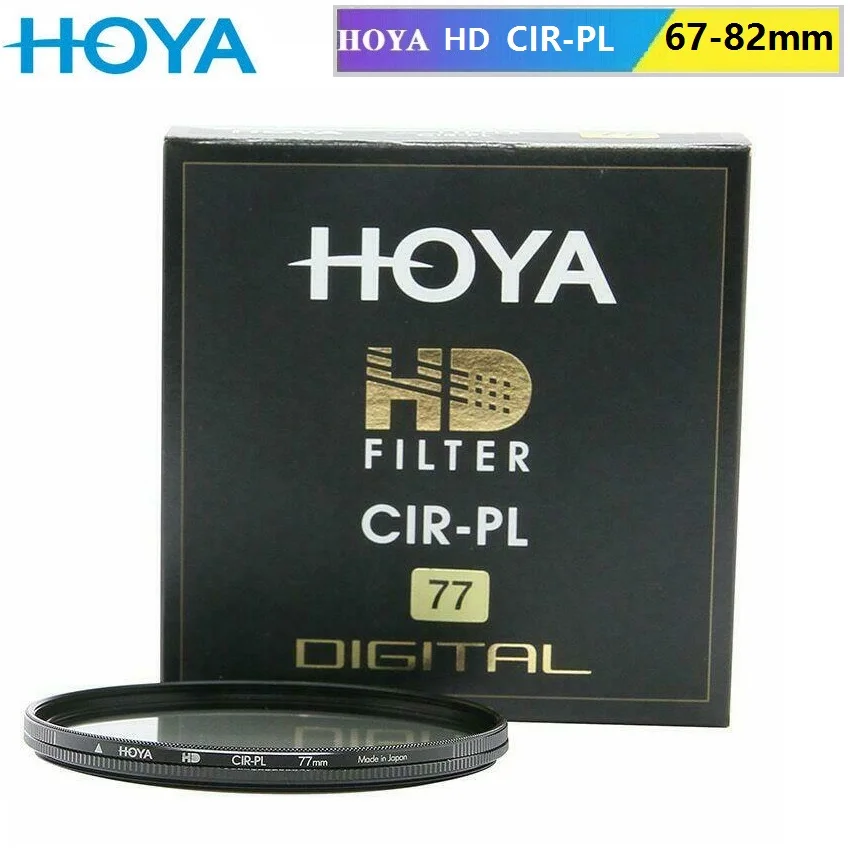 Оригинальный круговой поляризационный фильтр HOYA HD CPL CIR PL 67 мм 82 Тонкий