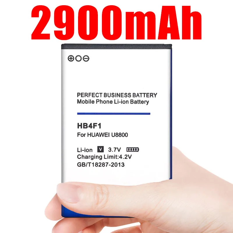 

Hb4f1 2900mah Battery for Huawei U8220 U8230 E5830 E5838 E5 C8600 T-mobile Pulse E585 Ascend M860 X5 U8800 C8800
