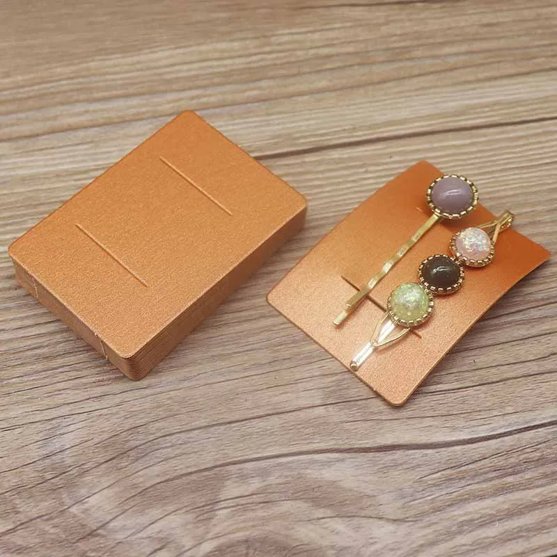 Картонные картонные карточки для украшения волос 50 шт. клип-карта цветов 5x7 см |