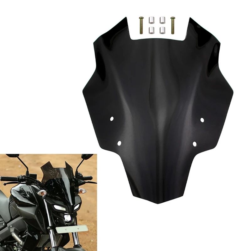 

For Yamaha MT-15 MT15 2019 Motorcycle Windscreen Windshield Fairing Wind Deflectors Visor