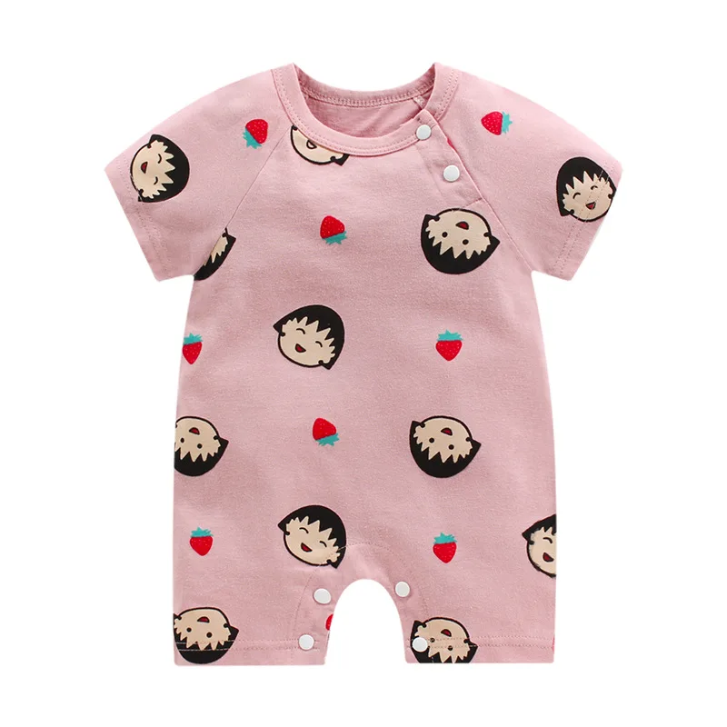 

Summer Newborn Baby Romper Cartoon Bear Rabbit Boy Girl Jumpsuit Roupas Bebes Infant Clothes Toddler Costume Outfits