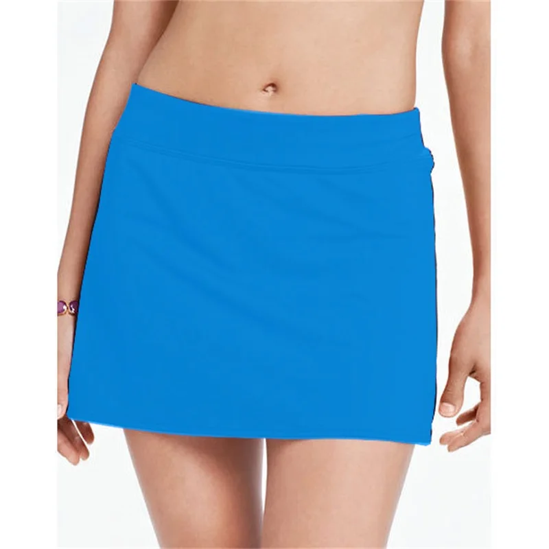 

High Quality Women Skirts Casual Summer Style Beach Short Mini Skirt Female Party Conservative Mid Waist Skirt Bottom