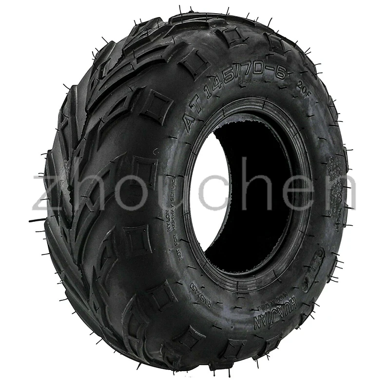 

Tubeless flame pattern tires Tubeless 145/70-6 tires are suitable for Suzuki lt50 quad bikes 50cc 70cc atv 6 inches 145x70-6