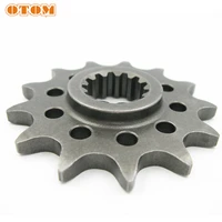 otom for zongshen nc250 motorcycle small chain sprocket dirt bike enduro accessories 520 type 13 14 tooth small engine sprockets