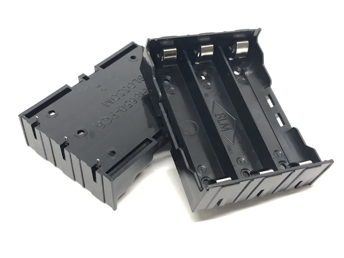 500 шт./лот MasterFire черный пластиковый 3x3 7 в 18650 Батарейный отсек крышка 6 контактов