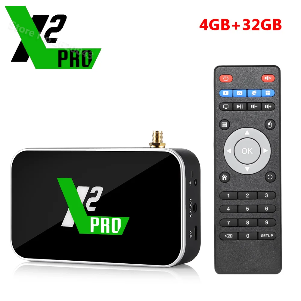 only X2 PRO X2 cube X2 PRO Smart Android 9,0 tv Box Amlogic S905X2 2 ГБ 4 ГБ DDR4 16 ГБ 32 ГБ rom 2.4G5G WiFi 1000M Bluetooth 4K HD медиаплеер - Color: only X2 PRO