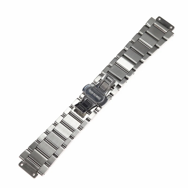 27*19mm 20*13mm Stainless Steel Strap Silver For Hublot Watch Belt Bracelet Big Bang Classic Fusion Series Men Women Watchbands