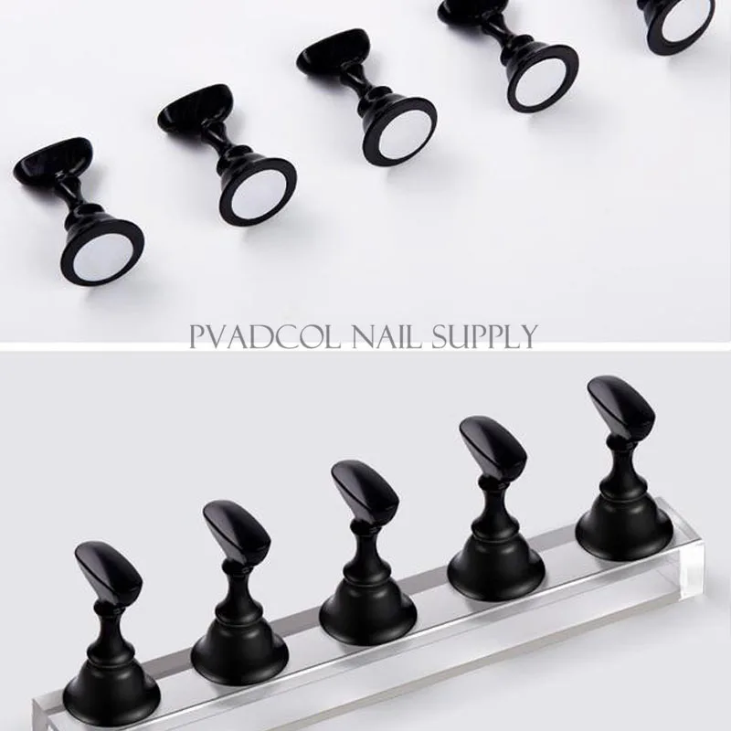 Магнитные накладные ногти Типсы для тренировок демонстрационный стенд