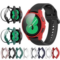 suitable for samsung galaxy watch4 integrated watch case 40mm44mm pc tempered film watch case