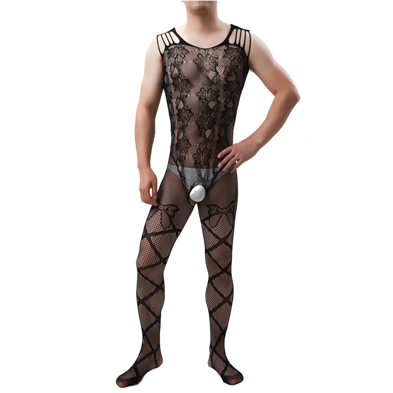 

Men's rompers Men's sexy fishnet stockings Men's pantyhose Men's high stretch fishnet socks Men's breathable pantyhose stockings