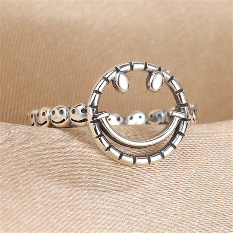 Хит новинка хит 2020 винтажный стиль проложить смайлик счастливое регулируемое