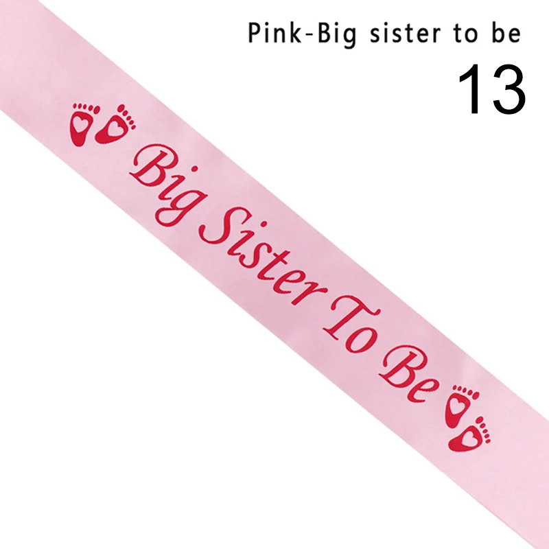 Newborn Party Decoration Pregnant Mom Favor Gift Mommy Mum To Be Sash Baby Boy Girl Shower Sash156x9.5cm | Дом и сад