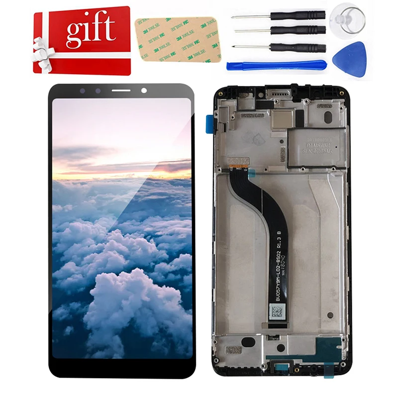 Для 5 7 &quotXiaomi Redmi ЖК экран и сенсорная панель дигитайзер сборка для дисплей