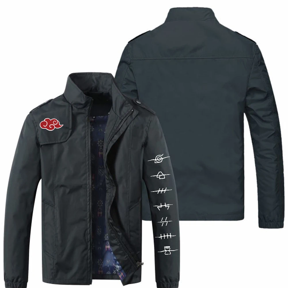 

2021 Spring New Boutique Men's Motorcycle Jacket, Bomber Jacket, Pilot Motorcycle Jacket, Letter Printed Zipper Jacket Size M-5X