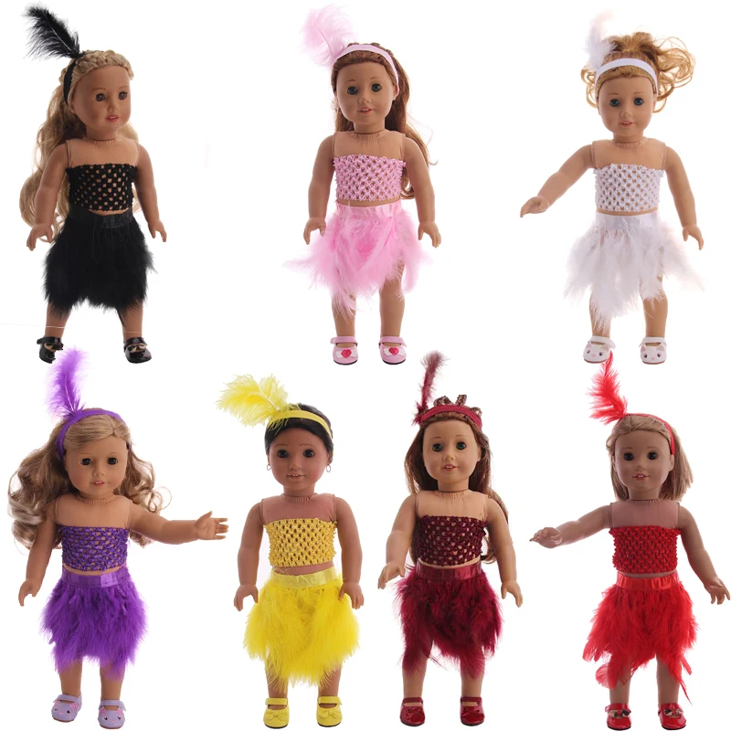 ФЛУОРЕСЦЕНТНОЕ платье-Фата на бретельках размер 18 дюймов 43 см 7 цветов | Игрушки и