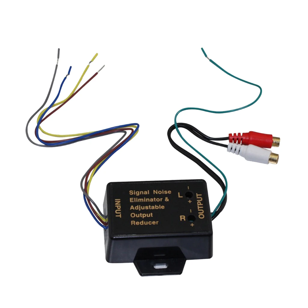 Преобразователь высокого уровня в низкий автомобильный аудиопреобразователь