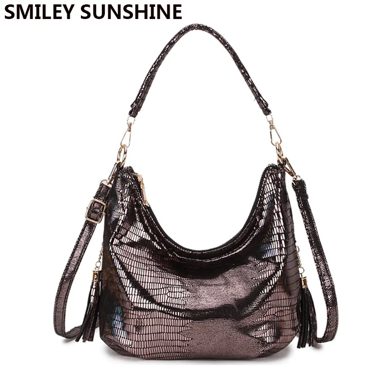 

Модные женские кожаные сумки Хобо, винтажные мягкие кожаные сумки, женские маленькие сумки через плечо, сумки через плечо для женщин