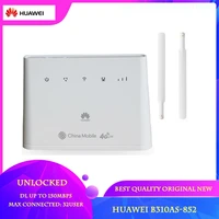unlocked huawei b310as 852 mobile 4g wireless voip router lte fdd b3b7b8 90018001900230025002600mhz tdd b38b39b40b41