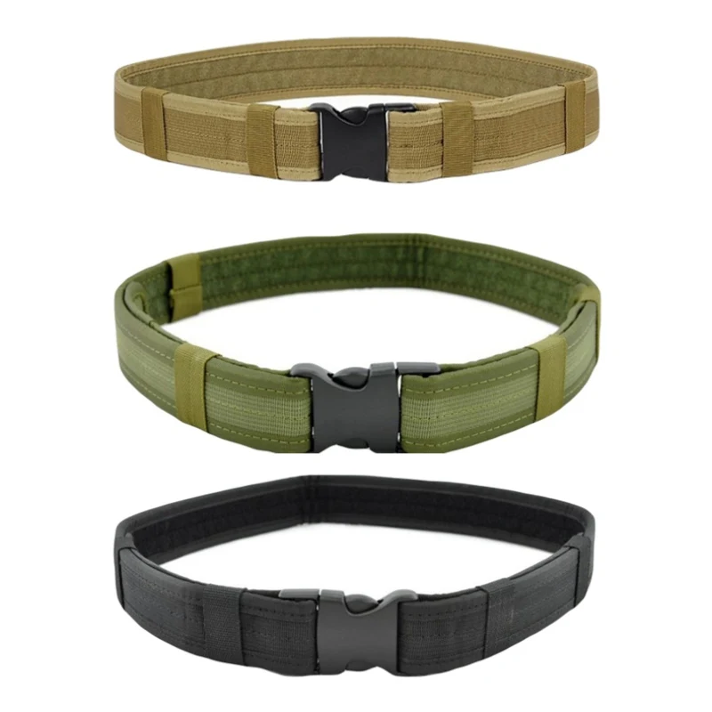 

Outdoor Tactical Heavy Duty Multifunctional Adjustable Hiking Climbing Load Bearing Utility Waistband Belt Sport Belt