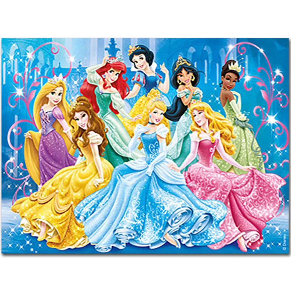 

5D Diamond Painting Disney Cartoon Snow White Diamond Embroidery Cross Stitch Home Decoration Mosaic Pattern Children DIY Gifts