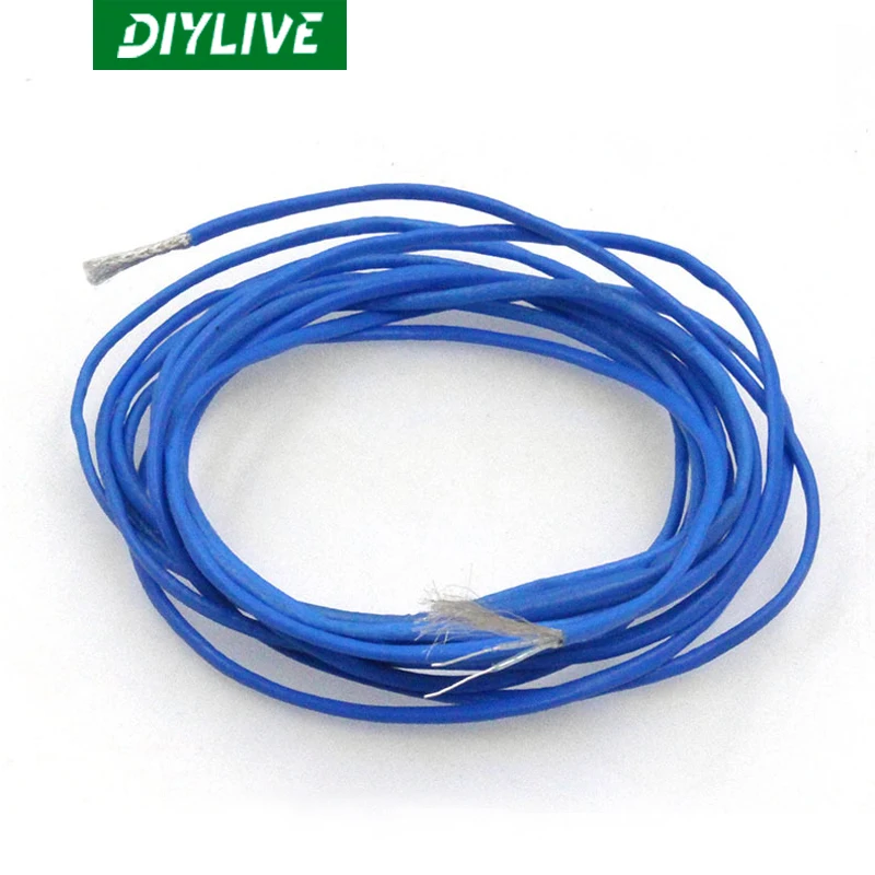 DIYLIVE Music Ribbon sterling silver 2 core with shielded wire Signal cable Audio cable Machine internal wire Fever wire