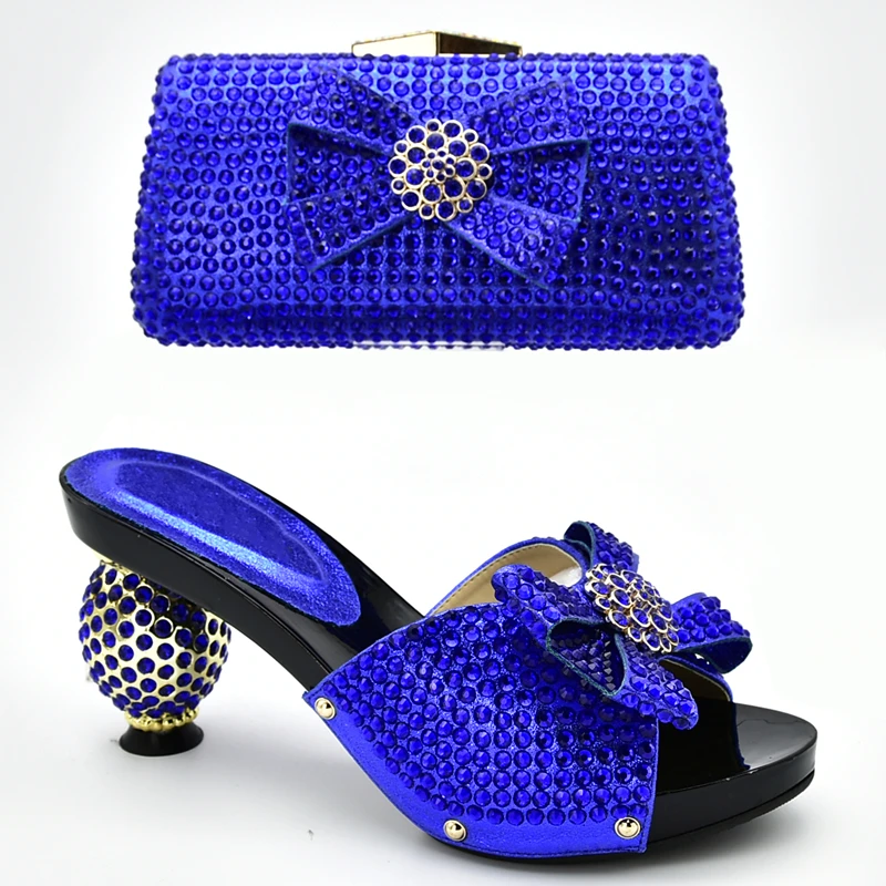 Новое поступление женские вечерние туфли и сумочка в итальянском стиле