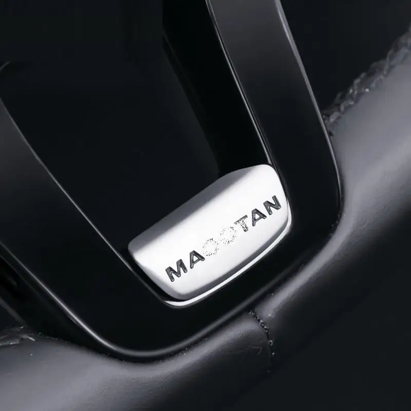 Chromium Decorative Control System Cup Gear Steering Wheel Interior Accessory Accessories Protecter 17 18 FOR Volkswagen Magotan |