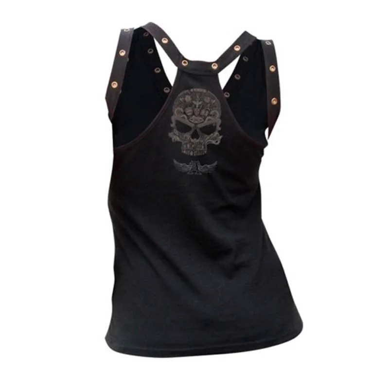2019 Летняя мода винтажная черная Роза женская футболка сексуальная рукав черепа