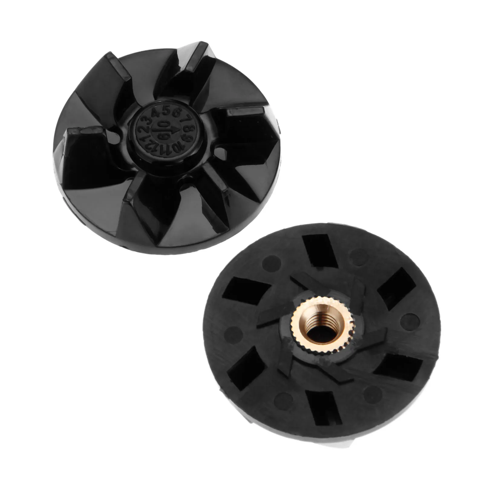 

2pcs/set Replacement Motor Drive Clutch Fit for Cuisinart Blender Black Kitchen Blender Parts