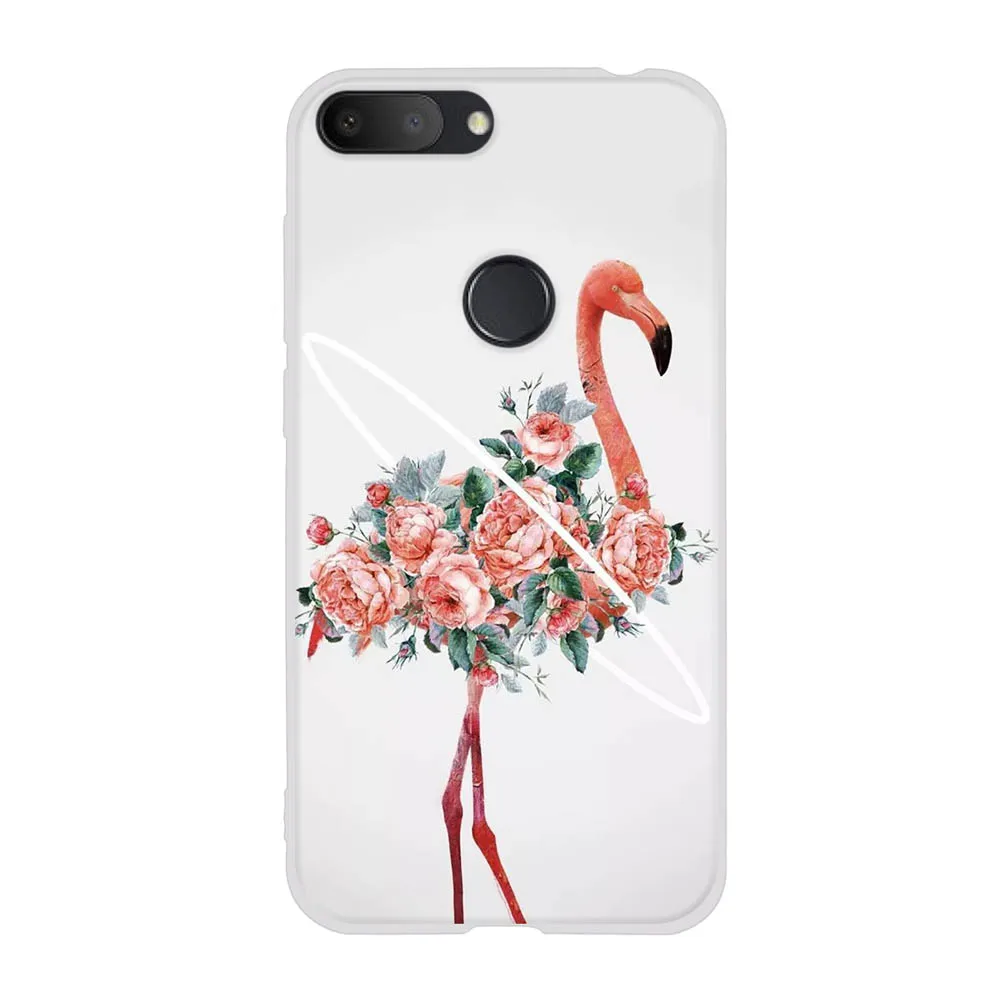 16 Чехол для Alcatel 1 S 1 S с милым рисунком кота из мультфильма, Мягкая силиконовая задняя крышка для Alcatels 1s 5024D, чехол для телефона - Цвет: 16
