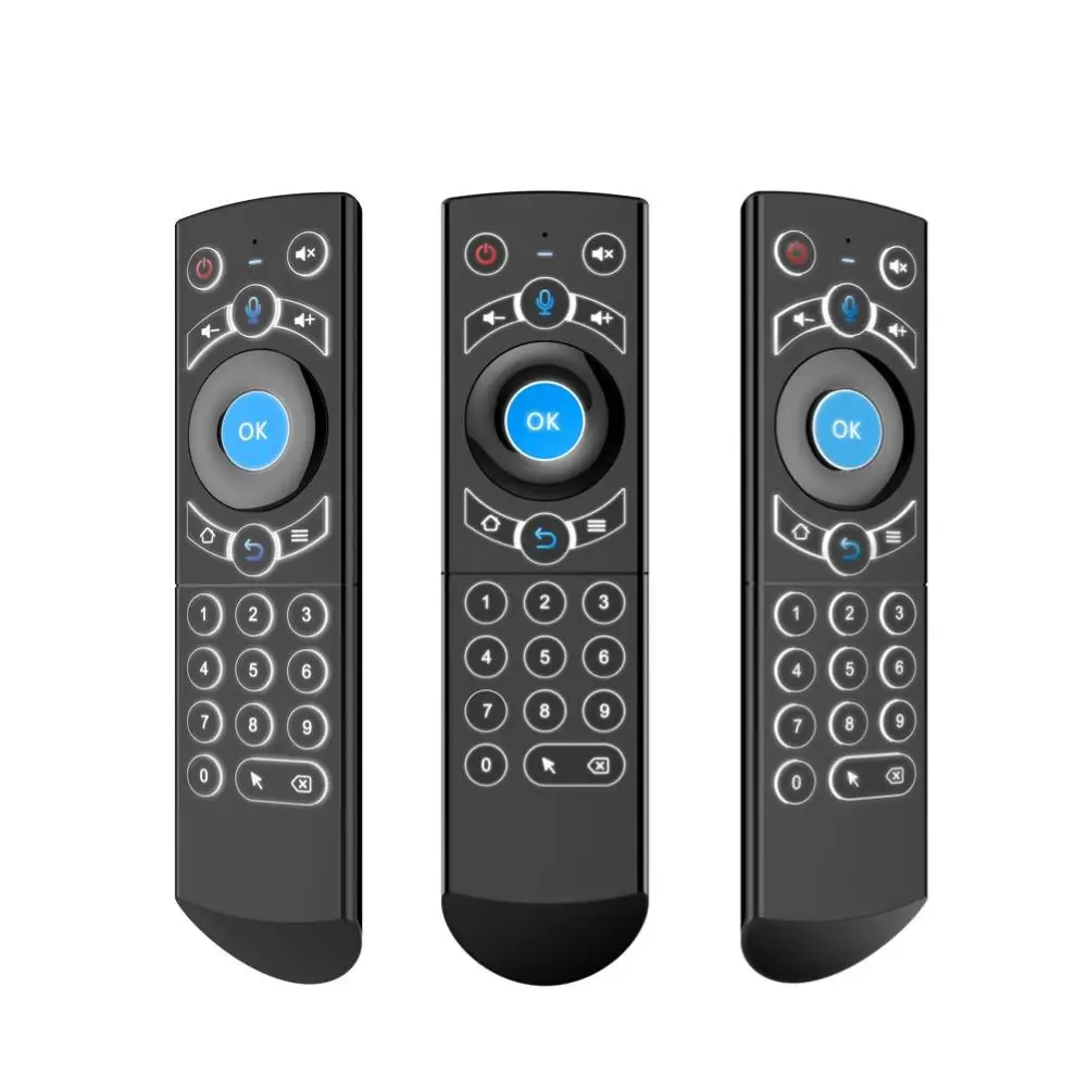 

G21 Pro 2.4G Wireless Gyro IR Learning Voice Remote Control Voice Control for Android TV Box HK1 H96 Max X96 Mini Drop shipping