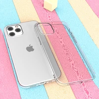 soft transparent bumper iphone case for iphone 11 12 pro max xs 5 6 6s 7 8 se silicone phone cover