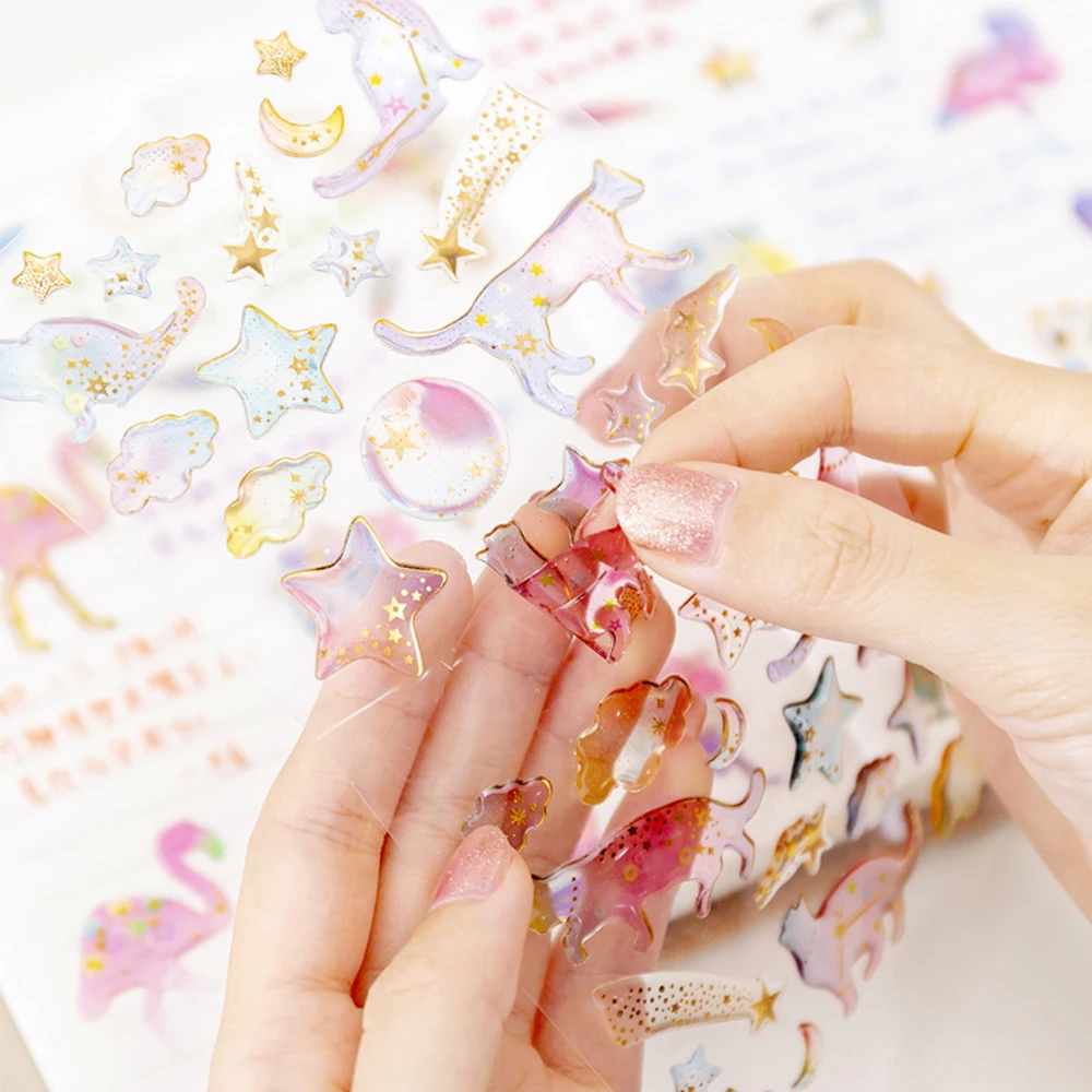 Эпоксидная смола Dream прозрачная бронзовая наклейка Декоративные самоклеящиеся