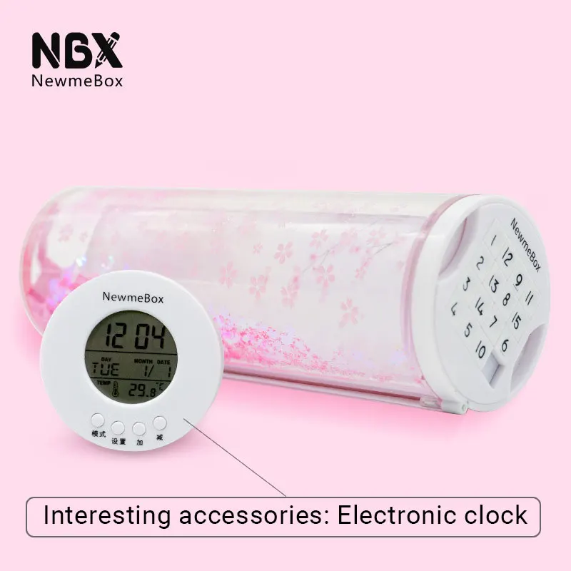 

NBX Pencil Case Organizer Stationery Set Pen Holder Creative School Supplies For Girl Boys Newmebox Kawaii Cute Storage Box Kids