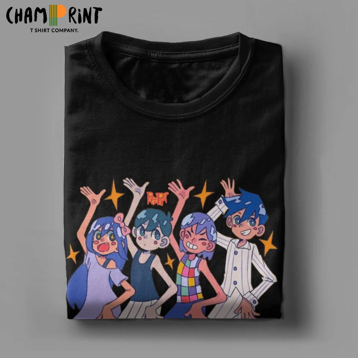 Мужские футболки Omori Game Винтажная футболка из хлопка с принтом героев