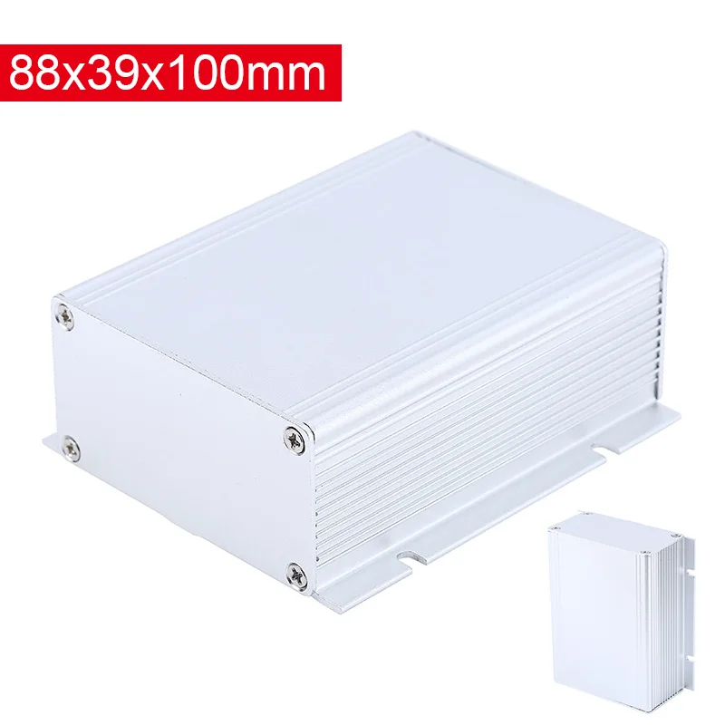 1 шт. кисти для макияжа с серебристым напылением Штампованный корпус коробка DIY PCB