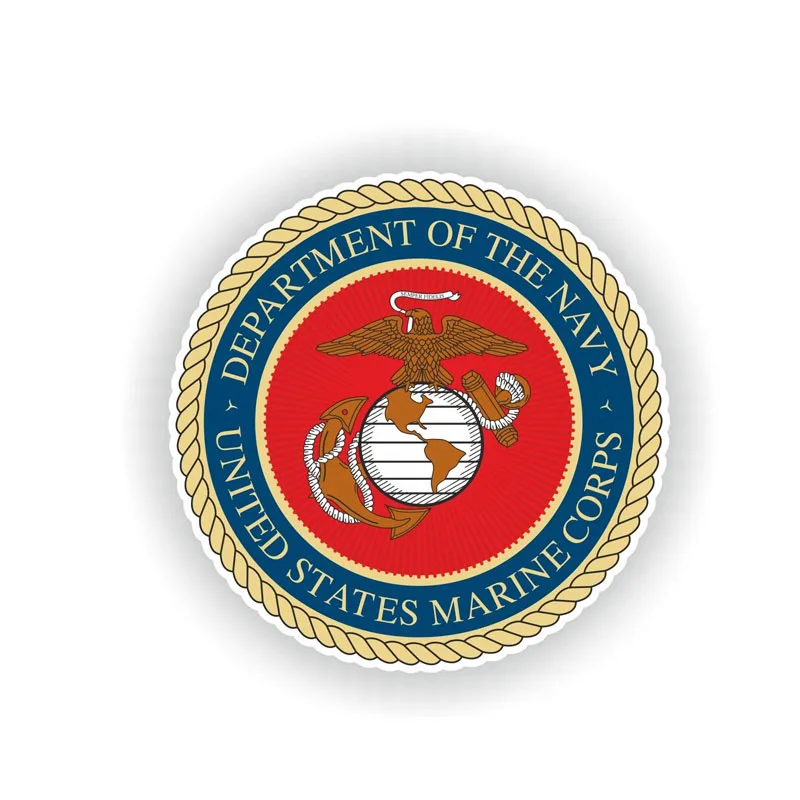 

Creative Car StickerUSMC Marine Corps Car Body Helmet Pvc 14cm X 14cm Car Styling Motorcycle Decorative Accessories Decal