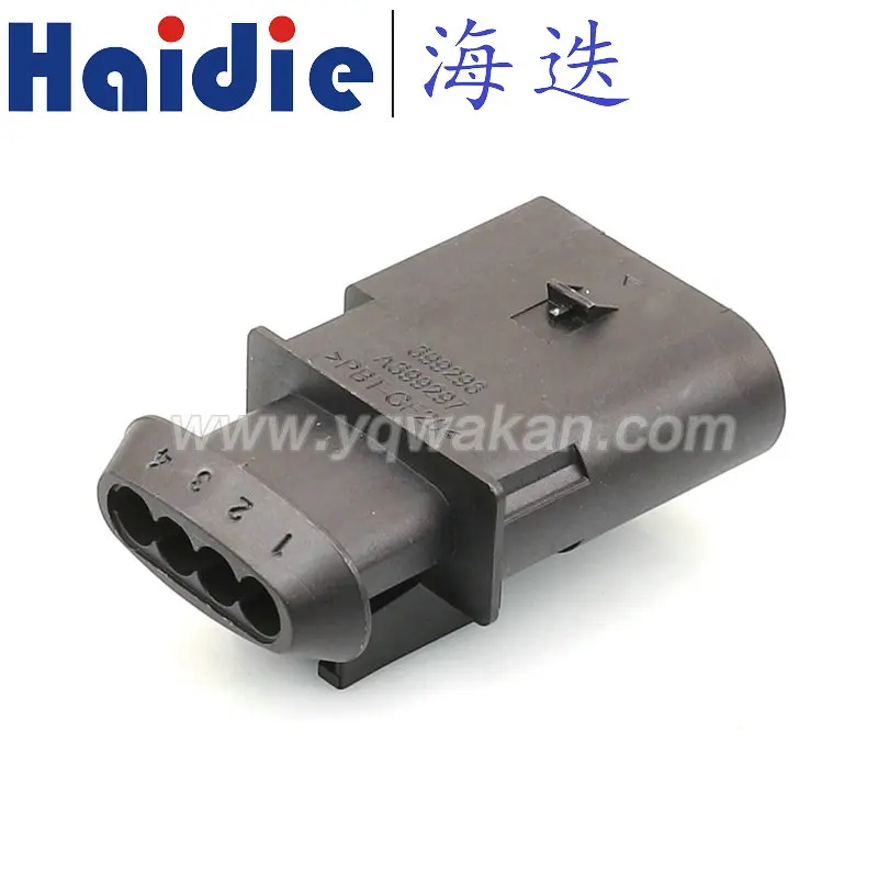 

2sets 4pin auto wiring harness plug cable electric plug connector