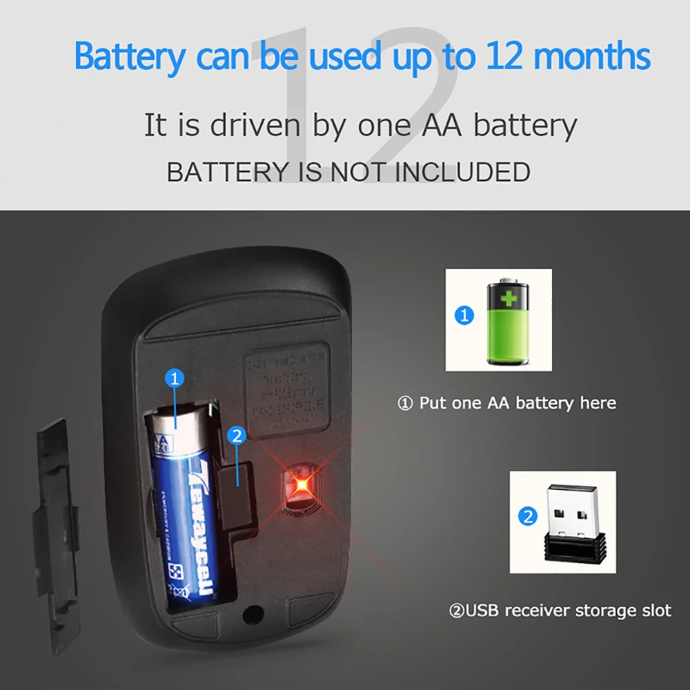 VicTsing XX886 беспроводная мышь 2 4G USB опция бесшумные мыши 1600 dpi Бесшумная компьютерная