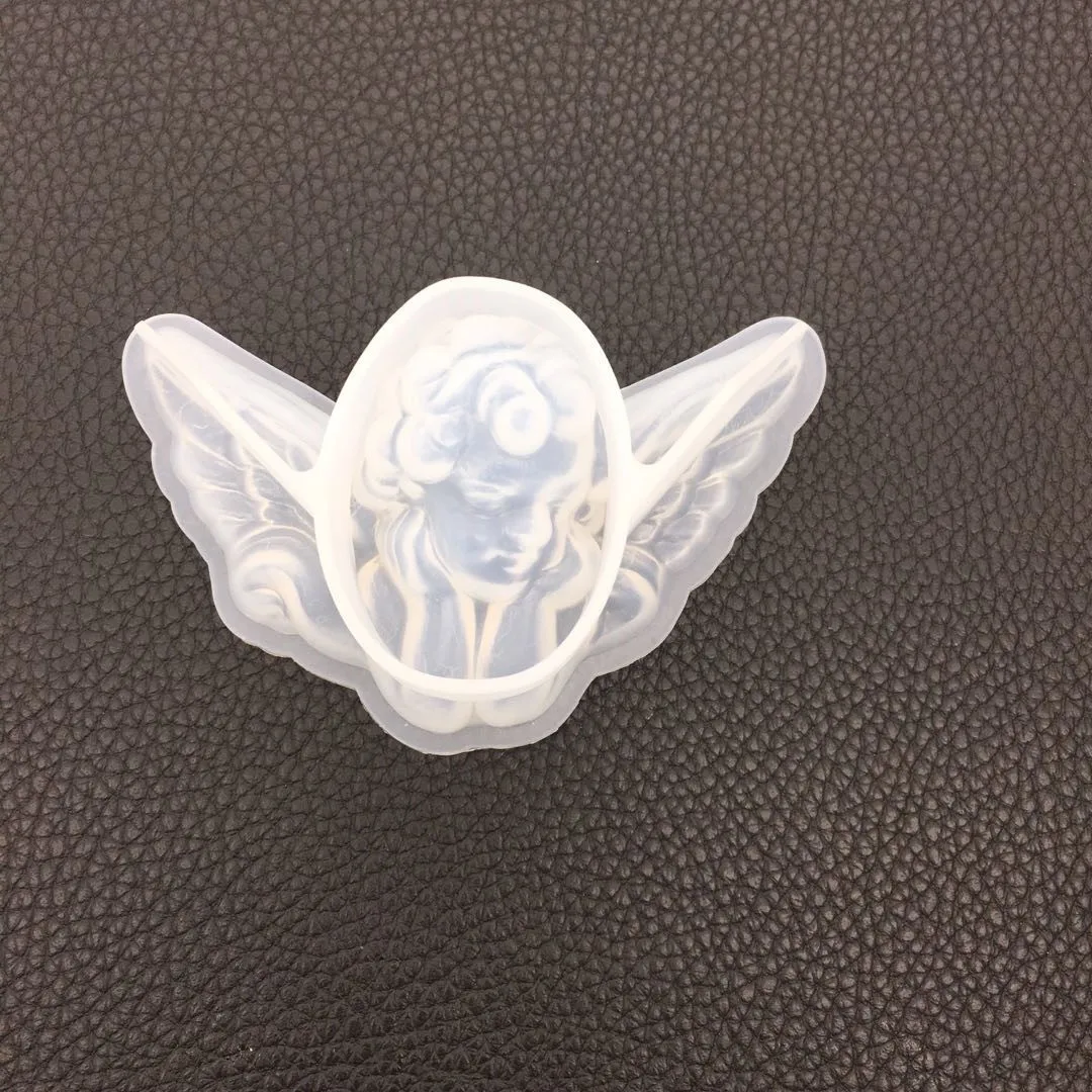 Сделай сам Ангел русалки силиконовые инструменты для украшений из уф смолы формы