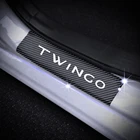 4 шт., виниловые наклейки на пороги автомобиля