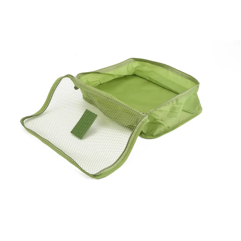 

Korean Style Portable Durable Eco-Friendly 6 Pcs/Set Square Travel Home Luggage Storage Bags Clothes Organizer Pouch Case