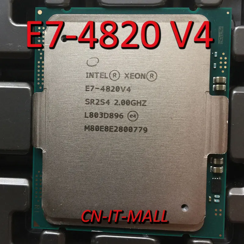 

Intel Xeon E7-4820 V4 CPU 2.0GHz 25M 10 Core 20 Threads LGA2011 Processor