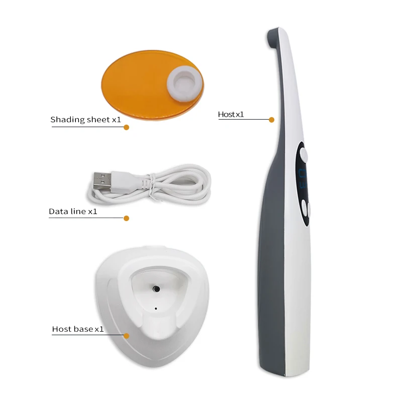 VV Dental Wireless Curing Light Dentist Cordless LED Curing Lamp Odontologia Equipment Wave Length 458.5nm LED Light