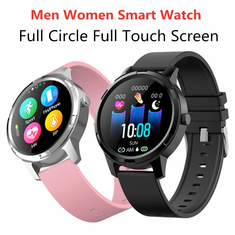 Полностью умные часы с сенсорным экраном для Apple ios Android Phone Sleep Heart Rate Monitor