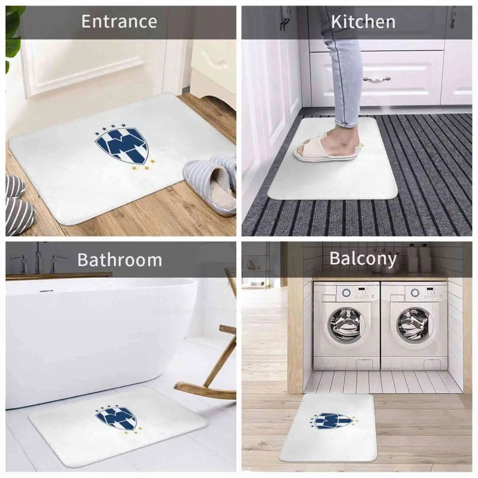 Мягкая подкладка для ног товары комнаты ковер Мексиканский футбол | Дом и сад