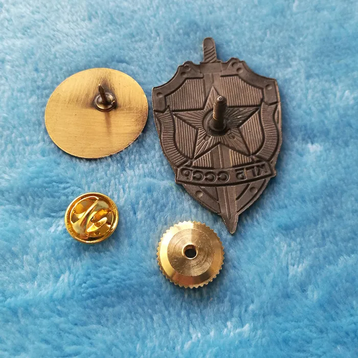 2 шт. костюм НКВД сотрудник КГБ СССР русский воинский значок Заказ Эмблема
