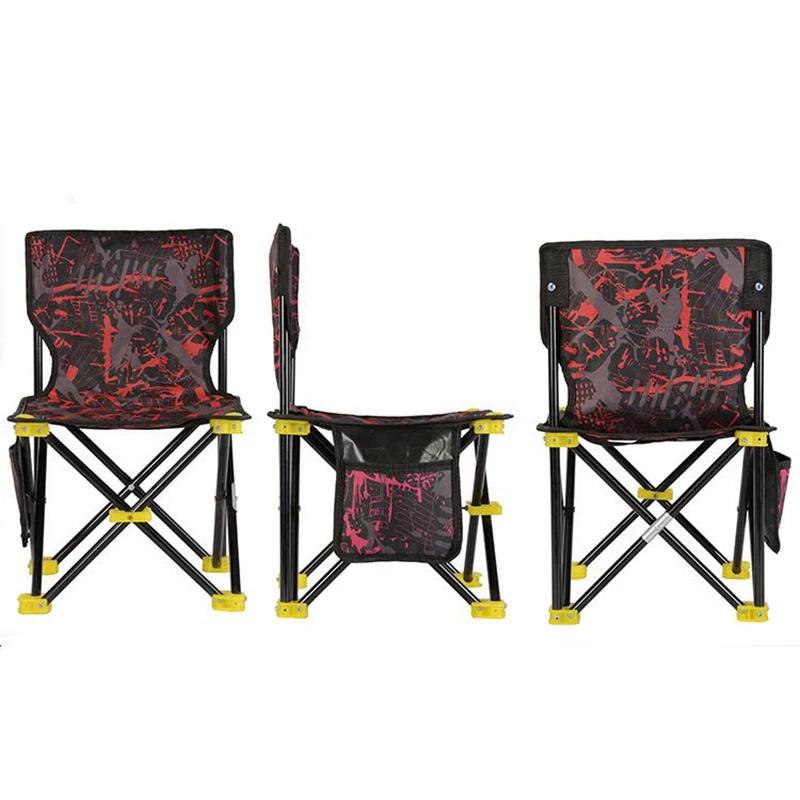 

Outdoor Chair Portable Camping Quad Chair Blue