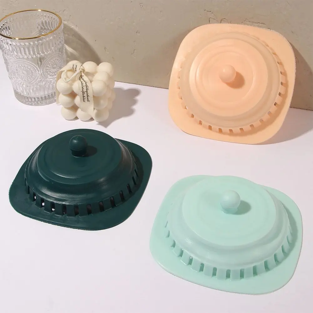 

Practical Silicone Floor Drain Cover Kitchen Sink Filter Hair Catcher Anti-odor Sealing Plug Home Bathroom Accessories